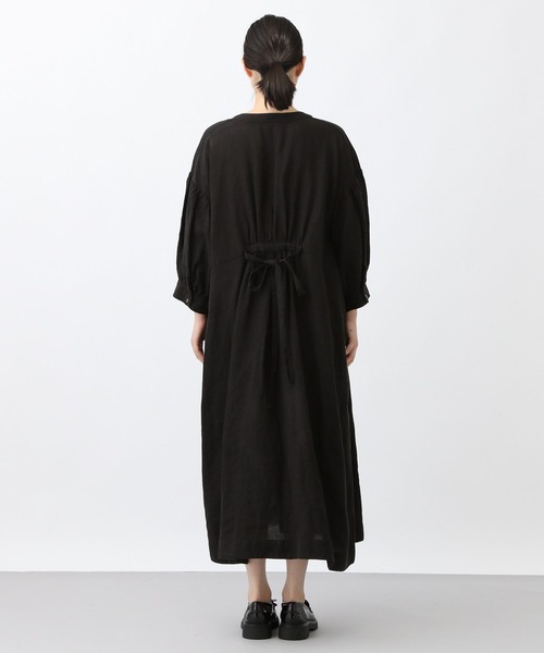 セール】《natural by clip》リネンタックコートワンピース