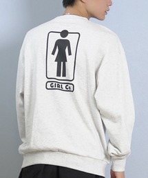 GIRL（ガール）の「GIRL/ガール HERITAGE UNBOXED OG CREW  スウェット GR25FUM03（スウェット）」