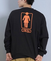 GIRL（ガール）の「GIRL/ガール HERITAGE UNBOXED OG CREW  スウェット GR25FUM03（スウェット）」
