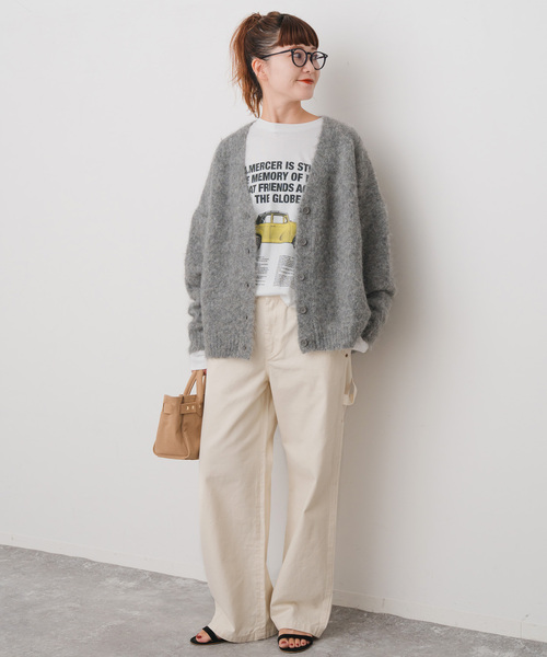 アルパカ混ニットカーディガン（カーディガン/ボレロ）｜Spick