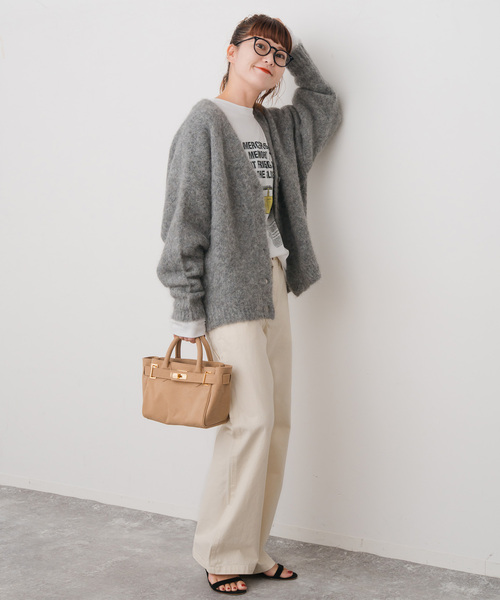 アルパカ混ニットカーディガン（カーディガン/ボレロ）｜Spick & Span