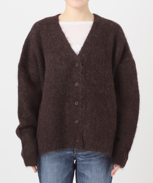 Spick & Span（スピックアンドスパン）の「アルパカ混ニットカーディガン（カーディガン/ボレロ・レディース・グレー/ブラウン・FREE）」の16枚目の写真