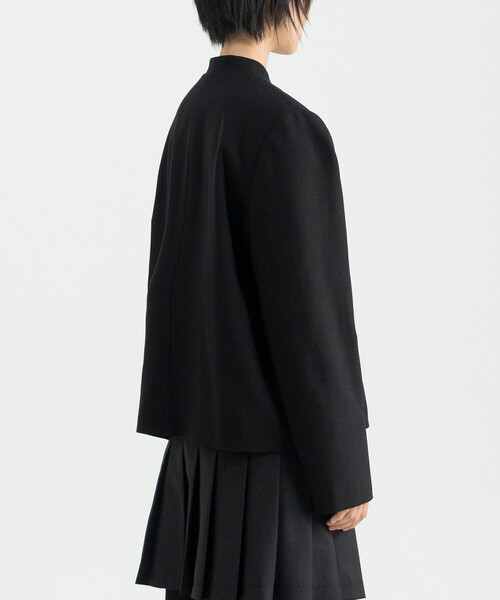 eunoia | スタンドカラー ショートジャケット WOMEN（その他アウター