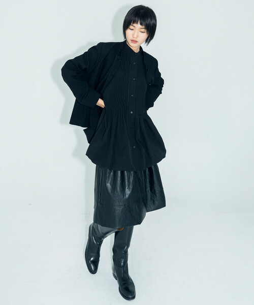 eunoia | スタンドカラー ショートジャケット WOMEN（その他アウター