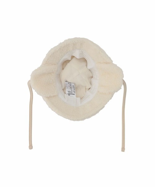 moimoln（モイモルン）の「刺繍ポイントボア帽子（ハット・キッズ・アイボリー・52cm/50cm/46cm/48cm）」の12枚目の写真