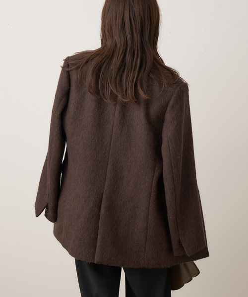 Shaggy Big ジャケット（ノーカラージャケット）｜Plage（プラージュ