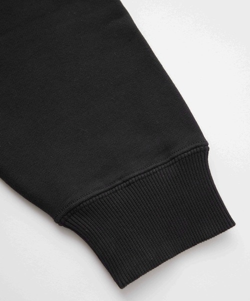 X-girl(エックスガール)の「EMBROIDERY OVAL LOGO SWEAT TOP(スウェット・レディース・ブラック/カモフラージュ・S/M/L)」の10枚目の写真
