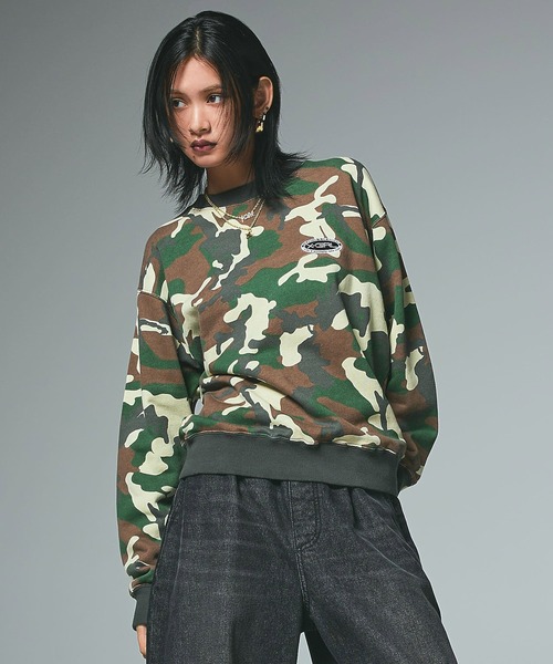 EMBROIDERY OVAL LOGO SWEAT TOP（スウェット）｜X-girl（エックス