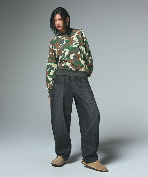 EMBROIDERY OVAL LOGO SWEAT TOP（スウェット）｜X-girl（エックス