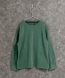 THE CASUAL（カジュアル）の「【ピグメント加工】オーバーサイズ 無地ロンT（Tシャツ/カットソー）」