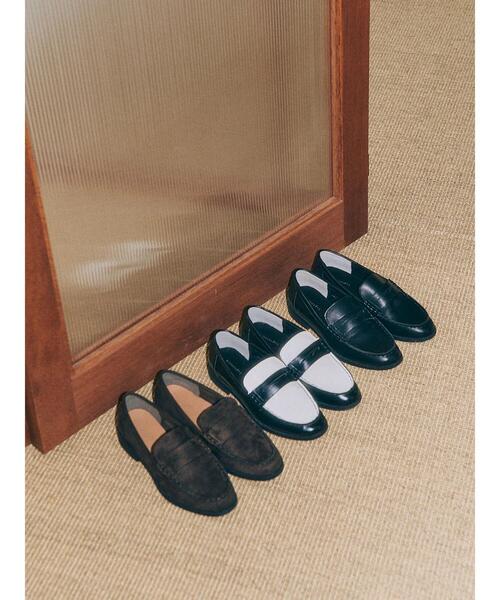 Lugnoncure（ルノンキュール）の「コインローファー《2025autumn catalog item》（その他シューズ・レディース・オフホワイト/ブラック/ブラウン・M/L）」の4枚目の写真