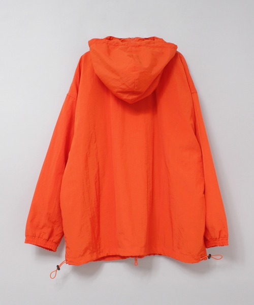 RNA(アールエヌエー)の「J2159 アスレチックオーバージャケット(ナイロンジャケット・レディース・ブラック/ネイビー/オレンジ・MEDIUM)」の15枚目の写真