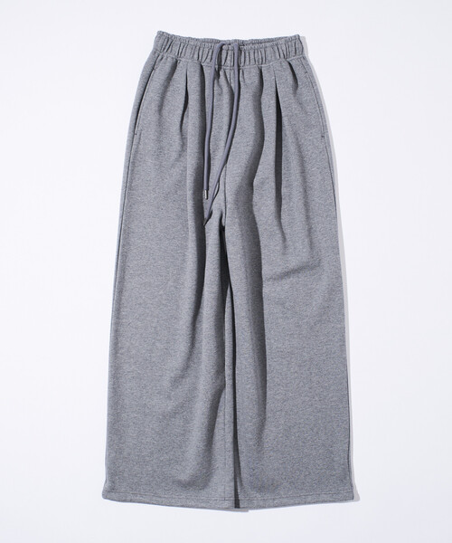 FREAK'S STORE（フリークスストア）の「限定展開 ワイドシルエット ボンディング スウェットパンツ（スウェットパンツ・メンズ・ブラック/チャコールグレー/グレー・SMALL/MEDIUM/LARGE）」の7枚目の写真