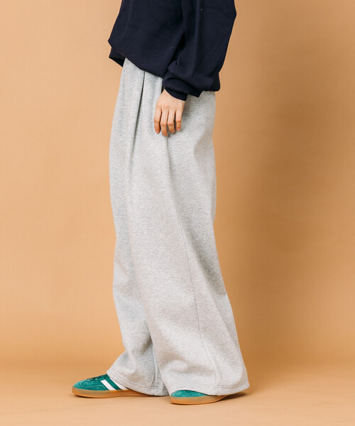 FREAK'S STORE（フリークスストア）の「限定展開 ワイドシルエット ボンディング スウェットパンツ（スウェットパンツ・メンズ・ブラック/チャコールグレー/グレー・SMALL/MEDIUM/LARGE）」の22枚目の写真