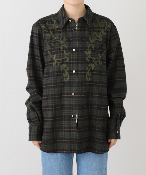 セール】MASU RODEO ZIP-UP SHIRT M25F9SL005：シャツ（シャツ
