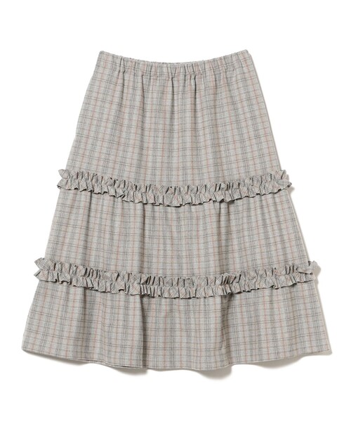 Ray BEAMS（レイビームス）の「【別注】MARMARI / フリル スカート（スカート・レディース・グレー/ブラック・ONE SIZE）」の16枚目の写真