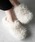 me+em HOME�i�~�[���z�[���j�́u�y �Rcolor �z�N�����N���t�F�C�N�t�@�[���[���V���[�Y �^  crinkle fake fur room shoes�i���[���V���[�Y/�X���b�p�j�v�b�A�C�{���[