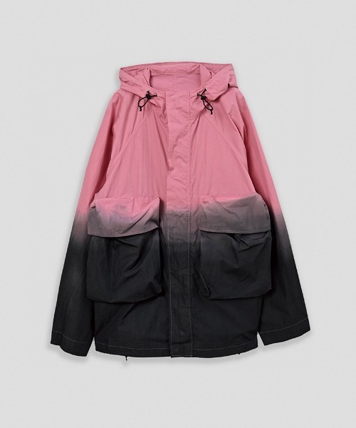 Kelen(ケレン)の「mj11186- HYATT STEP DYEING JACKET ダイイングジャケット(KLM26HJK1098)(ブルゾン・メンズ・ブルー/グリーン/ライトグレー/ピンク・38/40/42)」の4枚目の写真