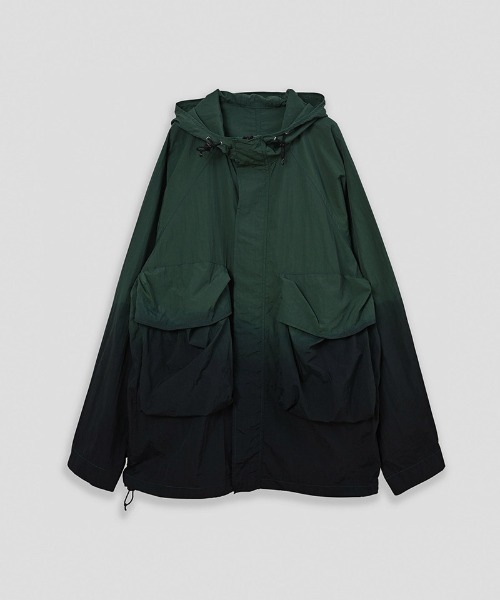 Kelen(ケレン)の「mj11186- HYATT STEP DYEING JACKET ダイイングジャケット(KLM26HJK1098)(ブルゾン・メンズ・ブルー/グリーン/ライトグレー/ピンク・38/40/42)」の3枚目の写真