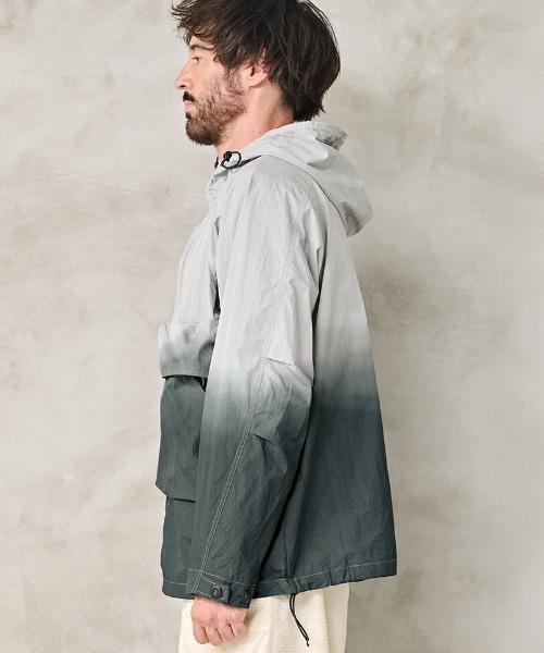Kelen(ケレン)の「mj11186- HYATT STEP DYEING JACKET ダイイングジャケット(KLM26HJK1098)(ブルゾン・メンズ・ブルー/グリーン/ライトグレー/ピンク・38/40/42)」の10枚目の写真