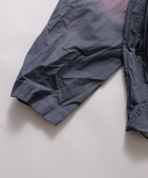 Kelen(ケレン)の「mj11186- HYATT STEP DYEING JACKET ダイイングジャケット(KLM26HJK1098)(ブルゾン・メンズ・ブルー/グリーン/ライトグレー/ピンク・38/40/42)」の20枚目の写真