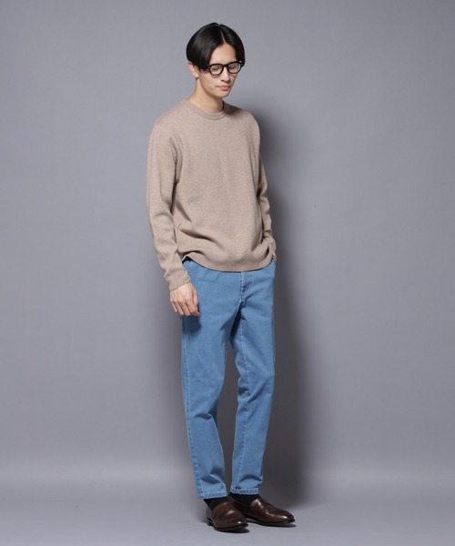 NANO universe（ナノユニバース）の「NORMANBROS別注 ストレッチイージーデニム（デニムパンツ・メンズ・ブラック/ライトブルー/ネイビー・L/M）」の7枚目の写真