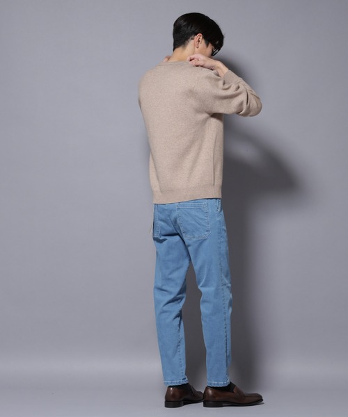 NANO universe（ナノユニバース）の「NORMANBROS別注 ストレッチイージーデニム（デニムパンツ・メンズ・ブラック/ライトブルー/ネイビー・L/M）」の10枚目の写真