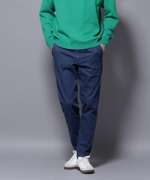 NANO universe（ナノユニバース）の「NORMANBROS別注 ストレッチイージーデニム（デニムパンツ・メンズ・ブラック/ライトブルー/ネイビー・L/M）」の11枚目の写真