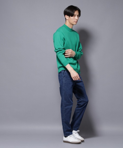 NANO universe（ナノユニバース）の「NORMANBROS別注 ストレッチイージーデニム（デニムパンツ・メンズ・ブラック/ライトブルー/ネイビー・L/M）」の16枚目の写真