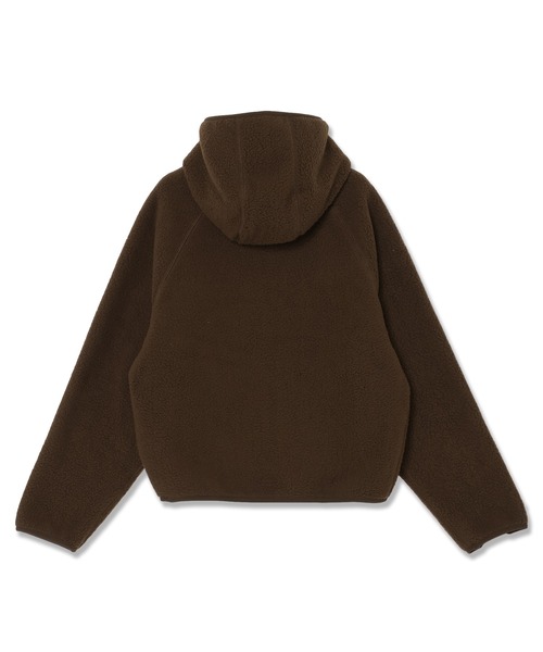 GUESS JEANS（ゲスジーンズ）の「GUESS JEANS Hooded Sherpa Jacket ジャケット（その他アウター・レディース・ブラウン・SMALL/X-SMALL/MEDIUM/LARGE）」の9枚目の写真