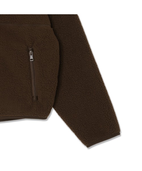 GUESS JEANS（ゲスジーンズ）の「GUESS JEANS Hooded Sherpa Jacket ジャケット（その他アウター・レディース・ブラウン・SMALL/X-SMALL/MEDIUM/LARGE）」の7枚目の写真