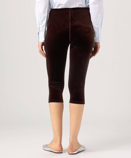 SIMONE WILD VELVET LONG SHORTS