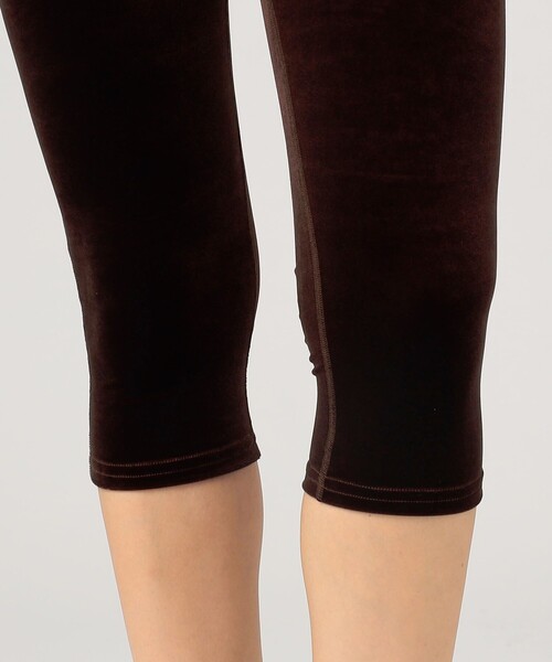SIMONE WILD(シモーネワイルド)の「SIMONE WILD VELVET LONG SHORTS(その他パンツ・レディース・ブラック/ダークブラウン・M/S)」の9枚目の写真
