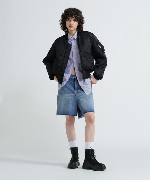 AVIREX（アヴィレックス）の「《直営店限定》LACE UP PLATFORM BOOTS/レースアッププラットフォームブーツ（ブーツ・レディース・ブラック/オリーブ/ベージュ・23.5/24.5/25）」の5枚目の写真