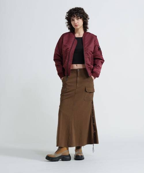 AVIREX（アヴィレックス）の「《直営店限定》LACE UP PLATFORM BOOTS/レースアッププラットフォームブーツ（ブーツ・レディース・ブラック/オリーブ/ベージュ・23.5/24.5/25）」の10枚目の写真