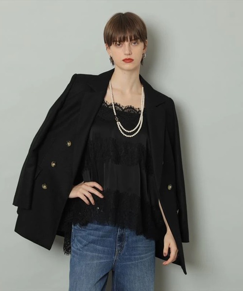 レースキャミブラウス（シャツ/ブラウス）｜CADUNE（カデュネ）の