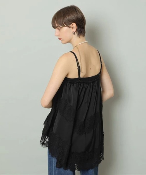 レースキャミブラウス（シャツ/ブラウス）｜CADUNE（カデュネ