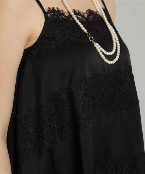 レースキャミブラウス（シャツ/ブラウス）｜CADUNE（カデュネ）の