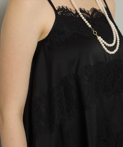 レースキャミブラウス（シャツ/ブラウス）｜CADUNE（カデュネ