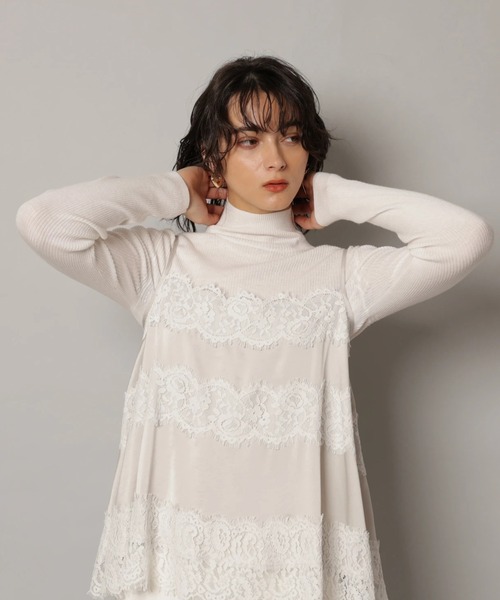 レースキャミブラウス（シャツ/ブラウス）｜CADUNE（カデュネ）の