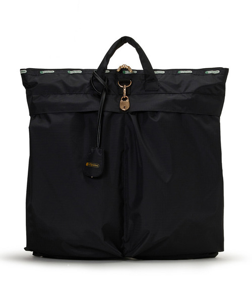 LeSportsac（レスポートサック）の「LG HELMET TOTE ノクターンフレームL（トートバッグ・レディース・ブラック・FREE）」の4枚目の写真
