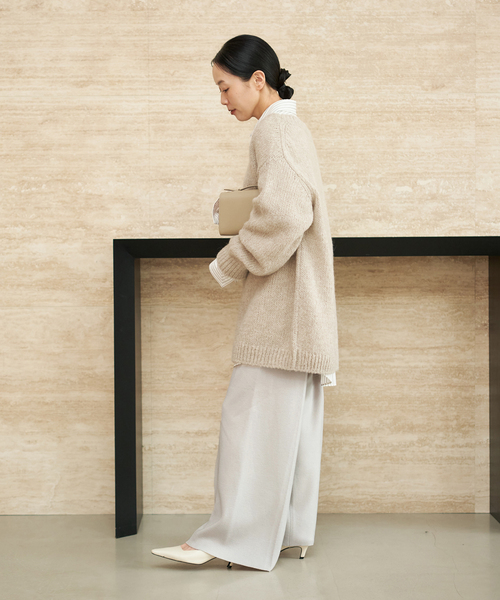 セール】Alpaca mix slit ニット(ニット/セーター)|Plage セール】Alpaca mix slit ニット(ニット/セーター)|Plage