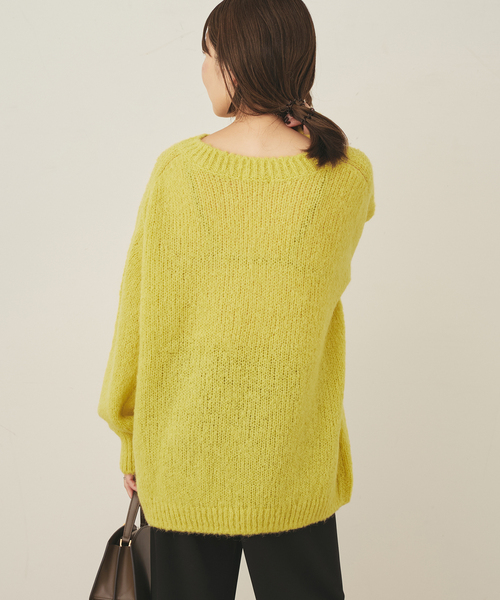 セール】Alpaca mix slit ニット(ニット/セーター)|Plage セール】Alpaca mix slit ニット(ニット/セーター)|Plage