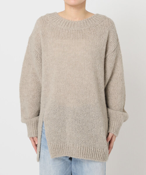 ★今期★ Plage Alpaca mix slit ニット Alpaca mix slit ニット（ニット/セーター）｜Plage（プラージュ）の