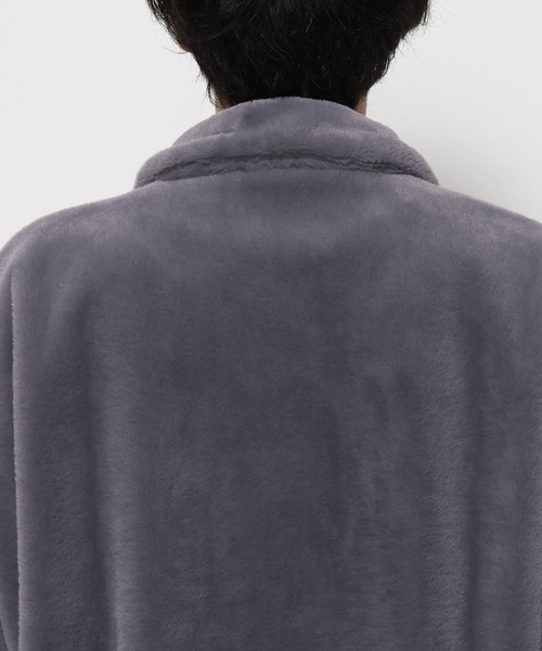 HARE（ハレ）の「コンパクトファーブルゾン(HARE)（ブルゾン・メンズ・グレー/パープル/オレンジ系その他/ブラック・MEDIUM/SMALL）」の11枚目の写真