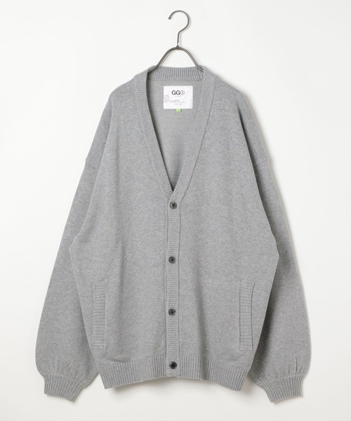 GEORGE'S（ジョージズ）の「メランジカーディガン（カーディガン/ボレロ・メンズ・グレー/モカ・MEDIUM/LARGE）」の10枚目の写真