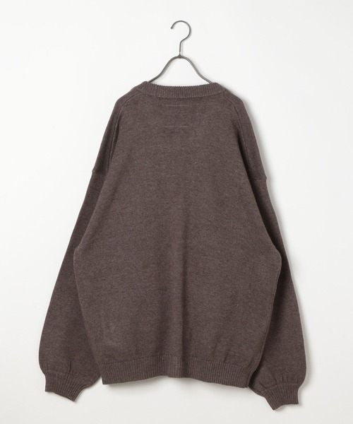 GEORGE'S（ジョージズ）の「メランジカーディガン（カーディガン/ボレロ・メンズ・グレー/モカ・MEDIUM/LARGE）」の12枚目の写真