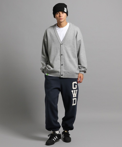 GEORGE'S（ジョージズ）の「メランジカーディガン（カーディガン/ボレロ・メンズ・グレー/モカ・MEDIUM/LARGE）」の20枚目の写真