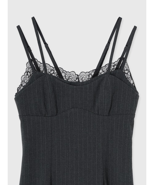 セール】レーストリムキャミワンピｰス（ワンピース）｜EIMY ISTOIRE