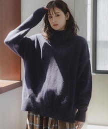 slattgir | 高身長 ハイネックニット(セットアップ対応)(トールサイズ)Essenave(ニット/セーター)